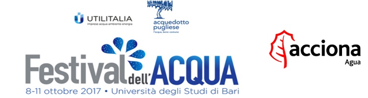 ACCIONA Agua patrocina esta semana el "Festival dell Acqua 2017" en Italia