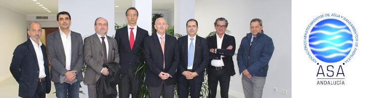 El Comité Ejecutivo de ASA Andalucía se reúne en la sede de EMASA en Málaga