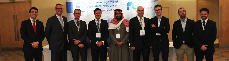 FCC Aqualia lleva al mayor evento sectorial de Arabia Saudí sus soluciones eficientes en gestión del agua