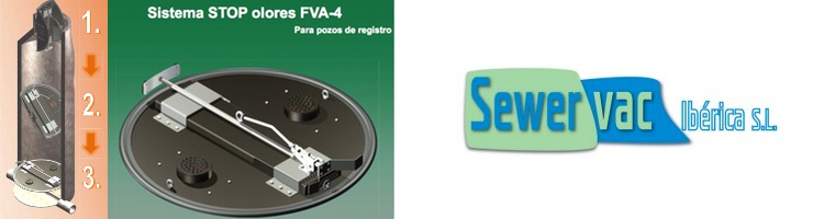SEWERVAC presenta su Sistema STOP olores FVA-4 para pozos de registro