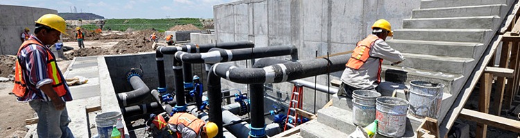 La obra civil de la Planta de Tratamiento de Aguas Residuales de Atotonilco en México al 92 % y finalizará en diciembre