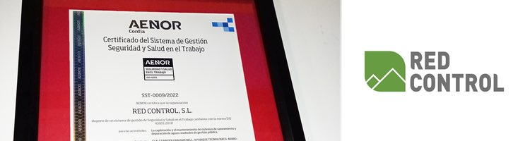 Red Control, S.L. renueva la certificación de la Norma ISO 45001:2018 sobre Seguridad y Salud en el Trabajo