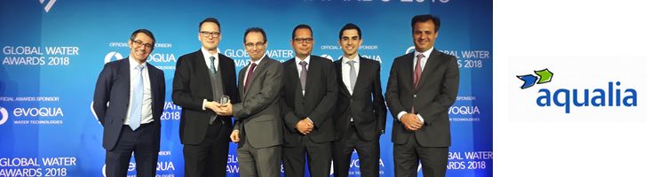 Aqualia reconocida como una de las mejores empresas de gestión del agua del mundo en 2017