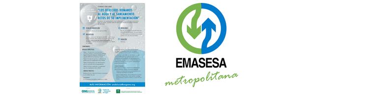 EMASESA y ONGAWA organizan un curso on-line sobre “Los derechos humanos al agua y al saneamiento"