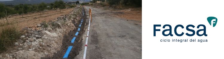FACSA renueva 3.000 metros de la red de abastecimiento de Alcalà de Xivert en Castellón