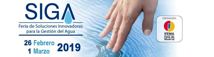 Buenas expectativas de negocio para la Feria de Soluciones del Agua "SIGA 2019" de Madrid