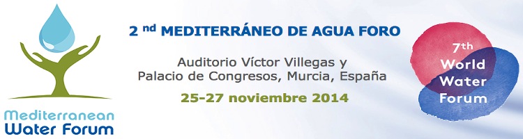 Murcia capital mediterránea del Agua con más de 350 participantes y representantes institucionales de Europa, Oriente Próximo y Norte de África