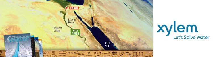 La tecnología de monitorización de Xylem protege al río Nilo de la contaminación de sus aguas