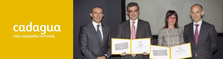 Cadagua vuelve a ser galardonada un año más en los Innovate Awards 2016 de Ferrovial