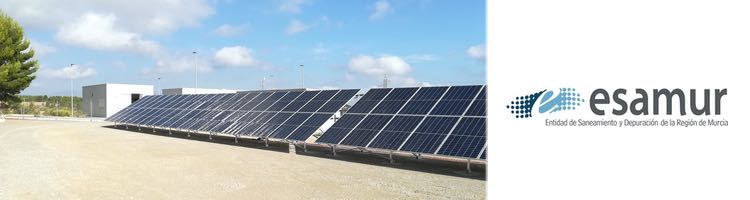 ESAMUR instala plantas fotovoltaicas en 11 de sus EDAR para fomentar el ahorro energético y reducir la huella de carbono
