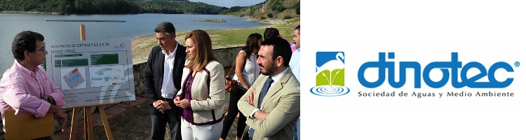 DINOTEC presenta el Proyecto de la EDAR de Bornos en Cádiz a la Consejera de Medioambiente de la Junta de Andalucía