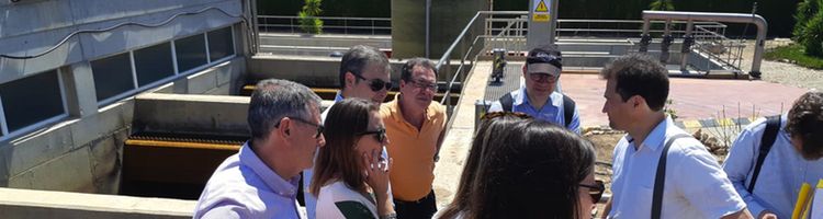 La CH del Segura recibe a la delegación de la CE que está preparando el nuevo reglamento de reutilización de aguas depuradas