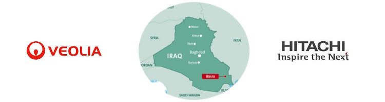 Hitachi y Veolia ganan un contrato para la construcción del pretratamiento de la planta desaladora de Basora, en Irak