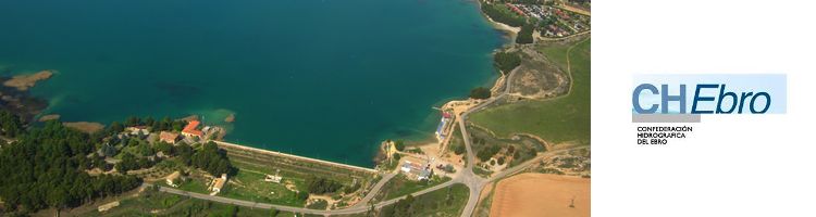 La CH del Ebro licita la construcción de un filtro invertido en el pie de la presa de La Estanca de Alcañiz en Teruel