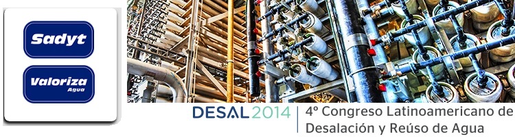 Valoriza Agua participa con éxito en el congreso DESAL2014, organizado por ALADyR y Gecamin en Santiago de Chile