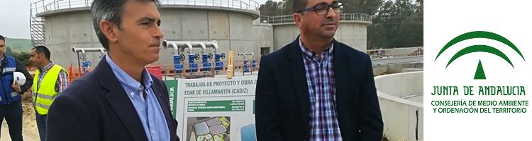 Las obras para la mejora y ampliación de la EDAR de Villamartín en Cádiz con 5 M€ estarán culminadas en breve