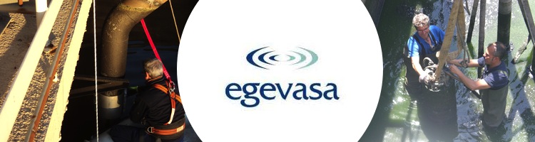 Egevasa aumenta la seguridad laboral de las depuradoras mediante el uso de terminales móviles con geolocalizador