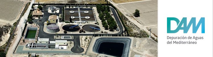 El Grupo DAM se adjudica varios contratos para mejorar diferentes EDAR de la Región de Murcia