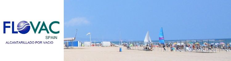 Diversos municipios costeros instalan el sistema de alcantarillado por vacío de FLOVAC en sus playas