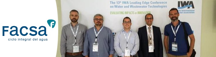 FACSA presenta 6 líneas de I+D+i en tratamiento del agua en el Leading Edge Conference de la IWA en Jerez