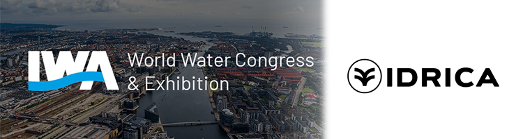 Idrica patrocina el "IWA World Water Congress & Exhibition 2022" en Copenhague