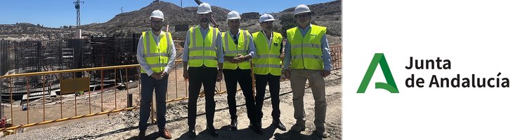 Las obras de la nueva EDAR de Tabernas en Almería, avanzan con una inversión de casi 4 M€
