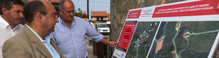 El Gobierno de Cantabria mejora la red de saneamiento del municipio de Ruiloba