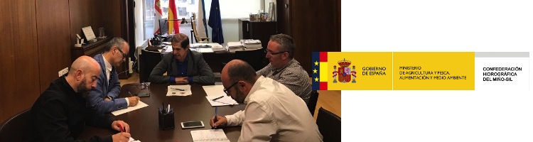 La CH Miño-Sil y Ourense avanzan en varios proyectos claves para el saneamiento de los ríos Barbaña y Miño