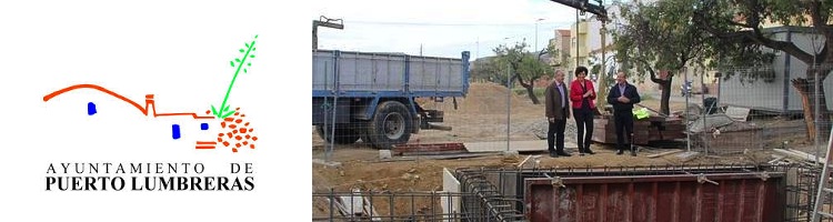 Comienzan las obras de la nueva estación de bombeo de aguas residuales de Puerto Lumbreras en Murcia