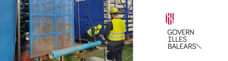 Arrancan las obras de remodelación de la tercera línea de producción de la desalinizadora de Formentera