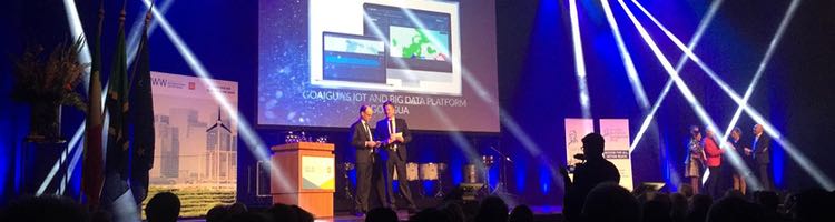 Go Aigua ganadora en su categoría del premio Aquatech Innovation Award 2019