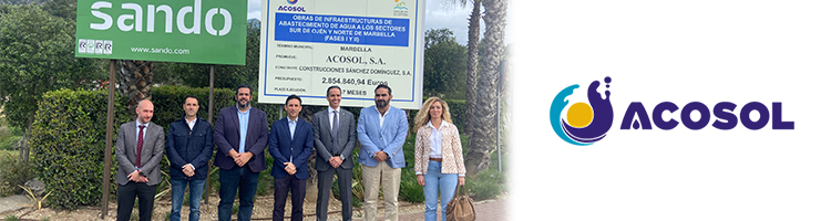 ACOSOL comienza otra fase de las obras de Infraestructuras Generales de Abastecimiento de Ojén y Marbella
