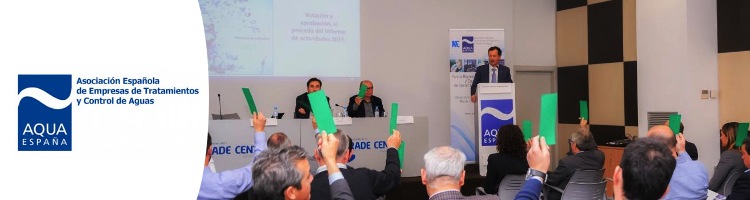 AQUA ESPAÑA lleva a cabo su Asamblea General Ordinaria 2016 con un elevado consenso entre sus asociados