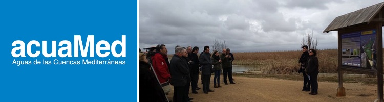 ACUAMED inaugura dos humedales de depuración en el Delta del Ebro de Tarragona con motivo del Día Mundial del Agua