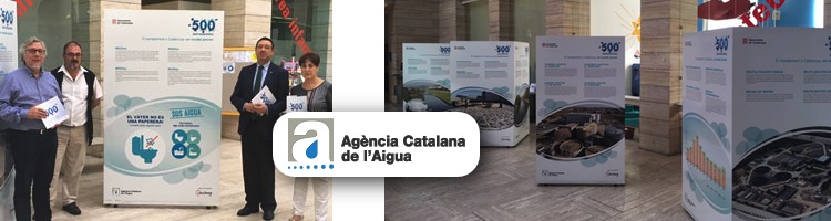 Lleida acoge la exposición sobre la evolución del saneamiento en Cataluña, con 100 depuradoras activas