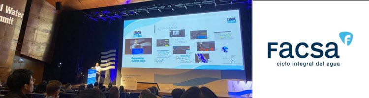 Facsa puso en valor en "IWA Digital Water Summit" su apuesta estratégica por los gemelos digitales