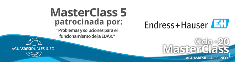Endress+Hauser patrocina y participa en la MasterClass 5 sobre “Problemas y soluciones para el funcionamiento del tratamiento biológico de una EDAR"