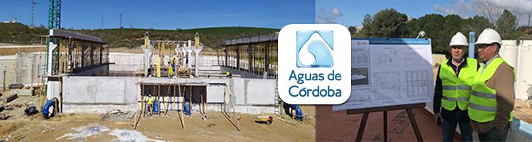 Avanzan las obras de las mejoras de la ETAP de Sierra Boyera en Córdoba con 1,7 M€