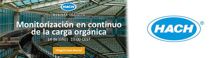 "Monitorización en continuo de la carga orgánica", una Webinar de HACH