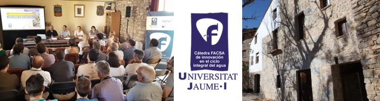 Éxito de participación en la "I Jornada de Recuperación de Patrimonio Histórico Hidráulico de la Cátedra FACSA de la UJI"