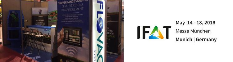 FLOVAC presentará en IFAT 2018 sus soluciones para el alcantarillado por vacío