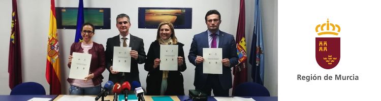 Firman un convenio para estudiar el estado de la red de saneamiento de varios municipios de La Manga del Mar Menor