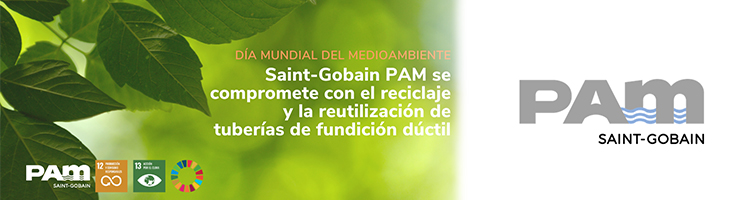 Saint-Gobain PAM se compromete con el reciclaje y la reutilización de tuberías de fundición dúctil en el Día Mundial del Medioambiente