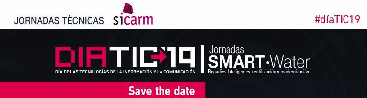 ESAMUR estará presente en las "Jornadas Smart Water" de Murcia sobre las TIC en el sector del agua