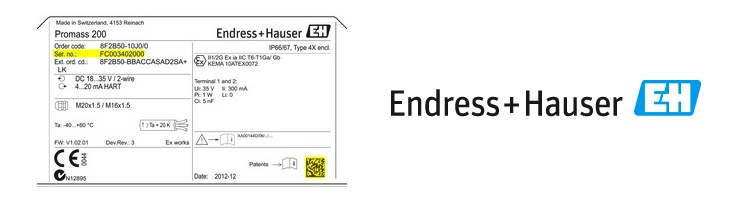 Número de serie: El acceso directo a la información de su equipo Endress+Hauser