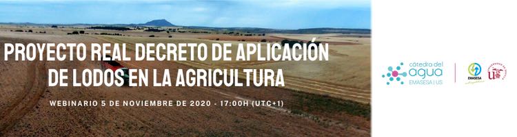 El Proyecto R.D. de Aplicación de Lodos en la Agricultura, a debate el próximo 05 de noviembre