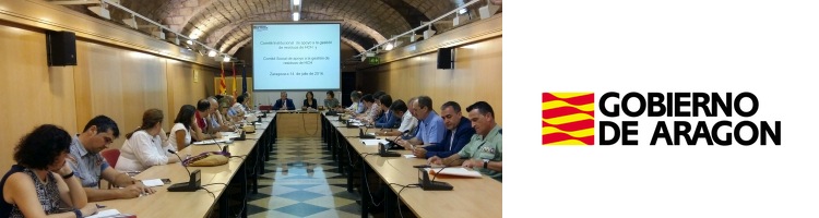 El Ejecutivo para la descontaminación de lindano en Aragón presenta sus avances a los comités institucional y social
