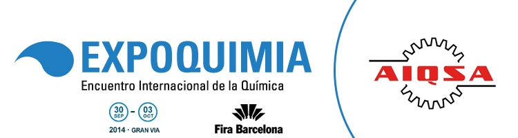 AIQSA estará presente un año más en EXPOQUIMIA, El encuentro Internacional de la Química en Barcelona