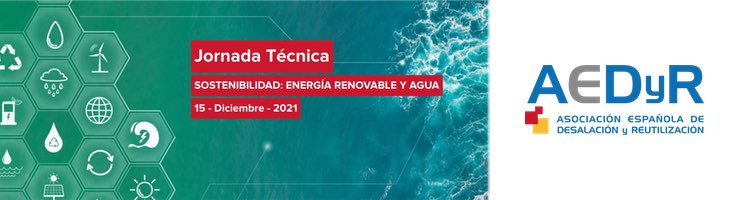 AEDyR organiza una "Jornada técnica sobre sostenibilidad y energía renovable" el 15 de noviembre en Madrid