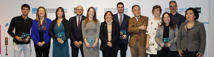 Entregados los Premios Cátedra Aquae de Economía del Agua 2017